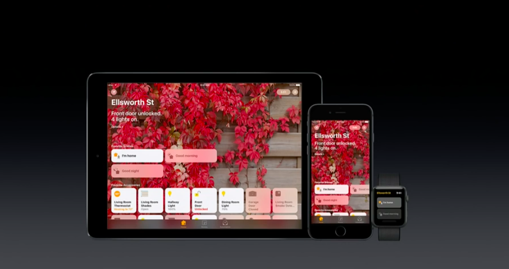 HomeKit podporuje nové zařízení a funkce