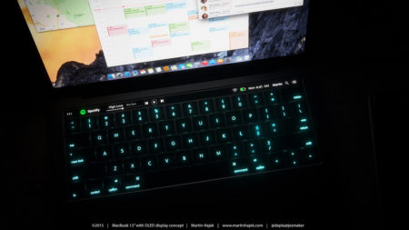 Nový MacBook Pro s OLED panelem