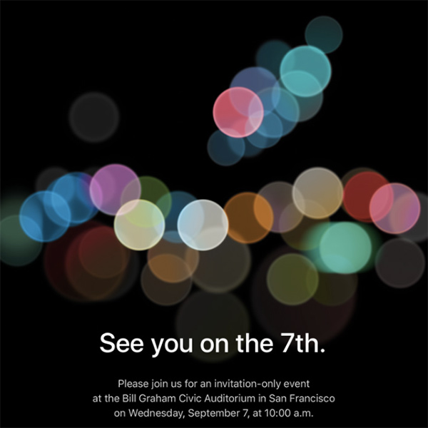 iPhone 7 Event, představení nových produktů