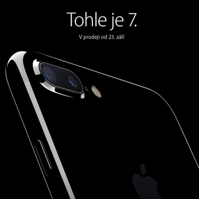 iPhone 7 má senzorické home tlačítko, novou barvu, a 7 Plus navíc duální objektiv