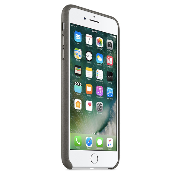 Kožené pouzdro pro iPhone 7 obsahuje hliníková tlačítka