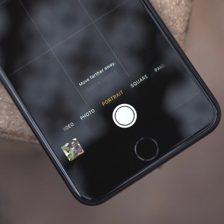 iPhone 7 Plus portrét