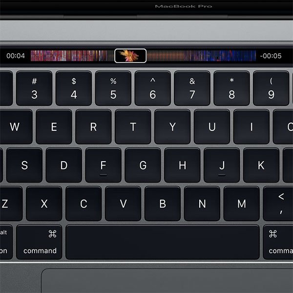 MacBook Pro Kaby Lake, Touch Bar