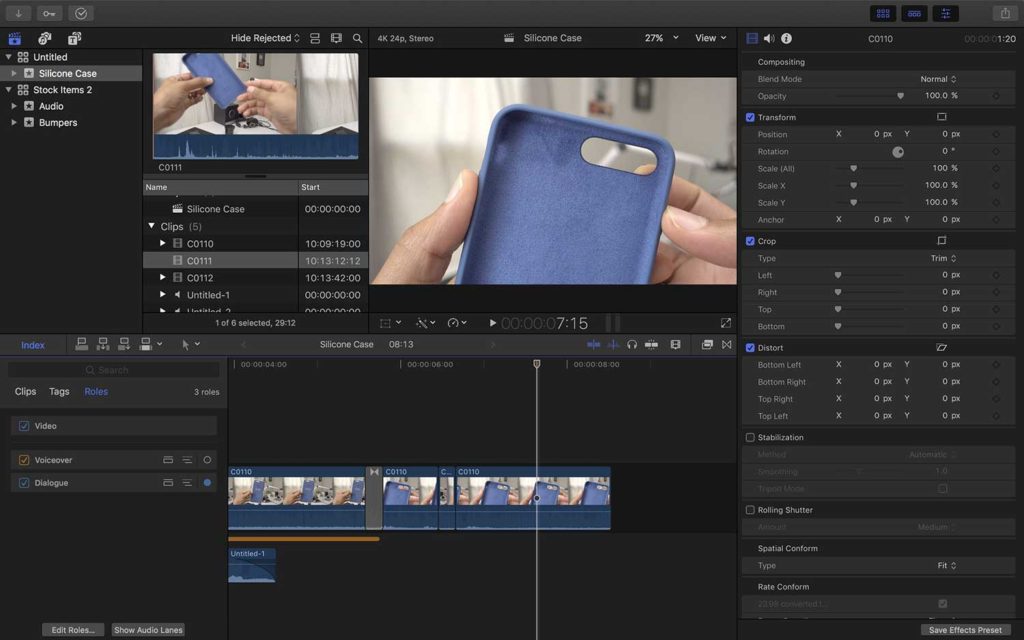 Final Cut Pro X 10.3