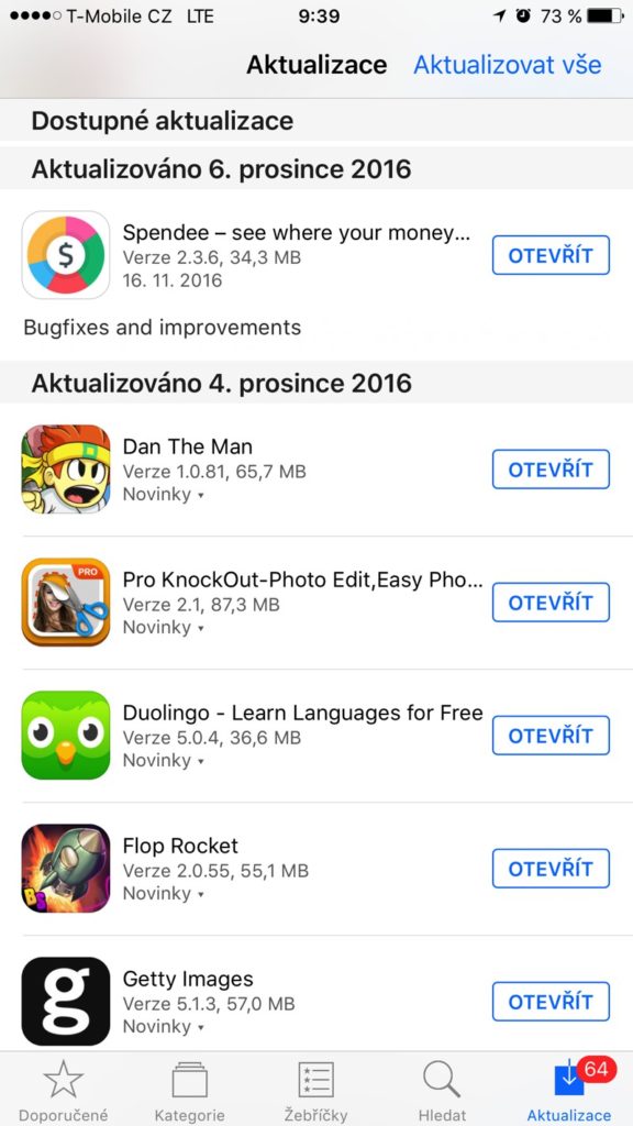 iOS app