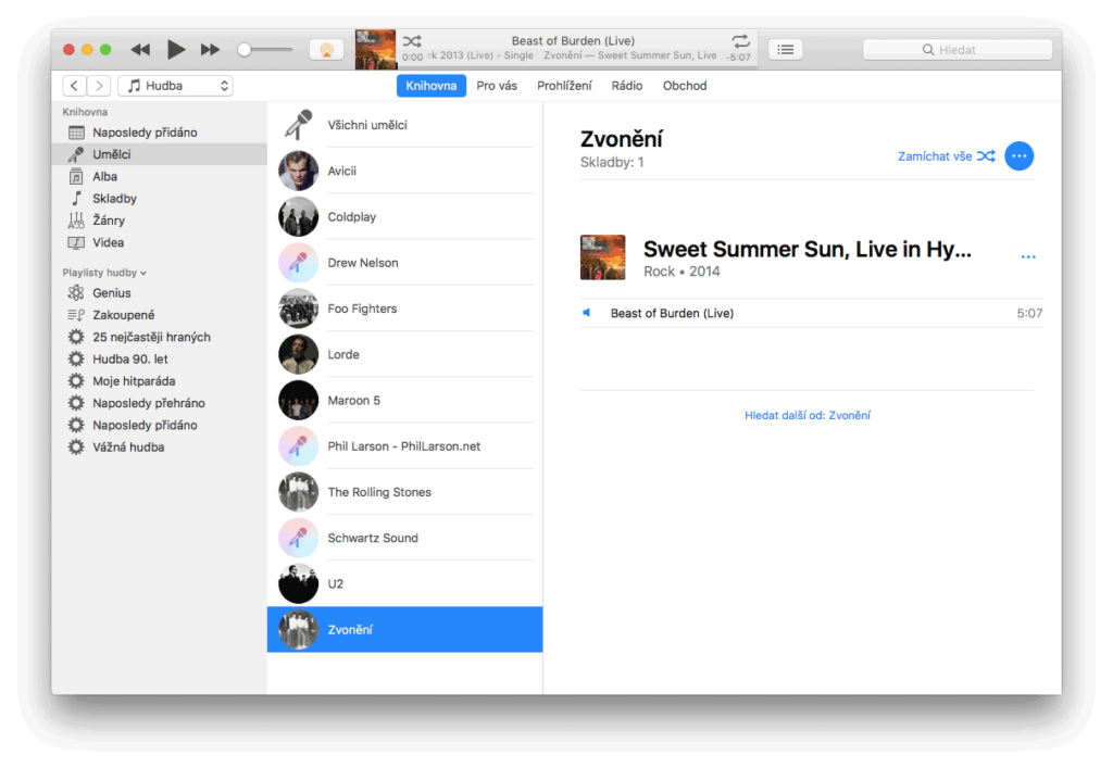 vyzvánění do iPhonu