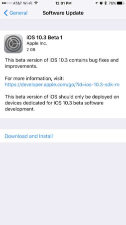 iOS 10.3