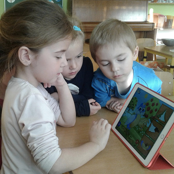 iPad v mateřské škole