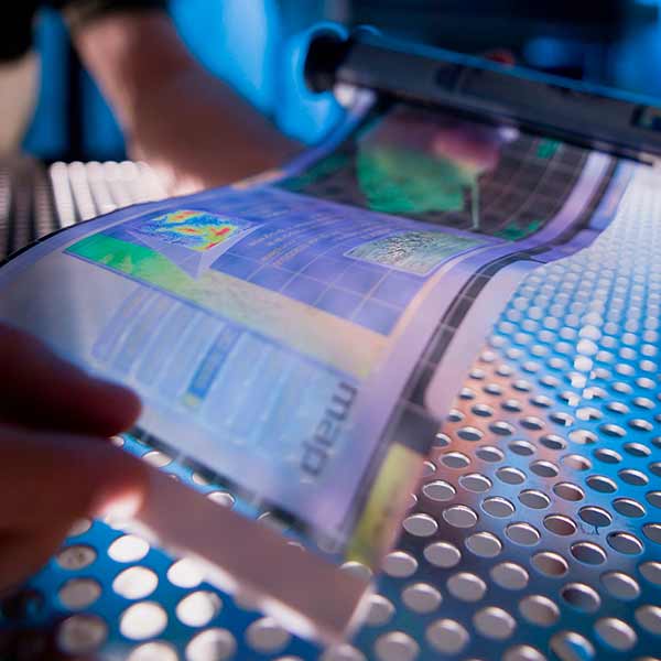 Samsung ohebný displej