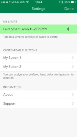 LED lampička Leitz Style
