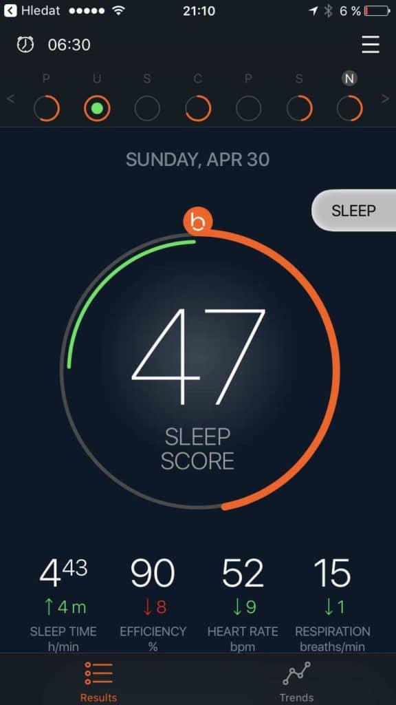 Beddit 3 recenze