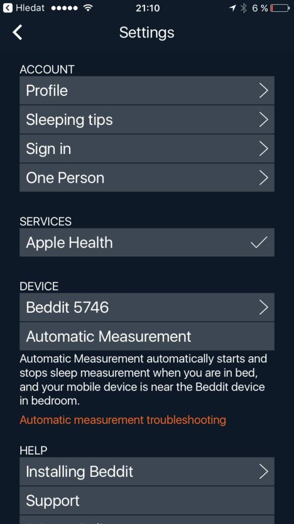 Beddit 3 recenze