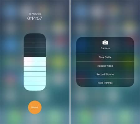 iOS 11 Ovládací centrum