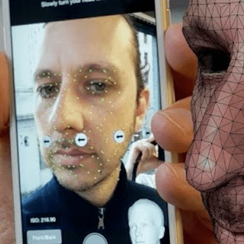 Touch ID rozpoznání obličeje