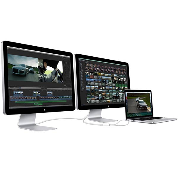 Více monitorů k počítači Mac