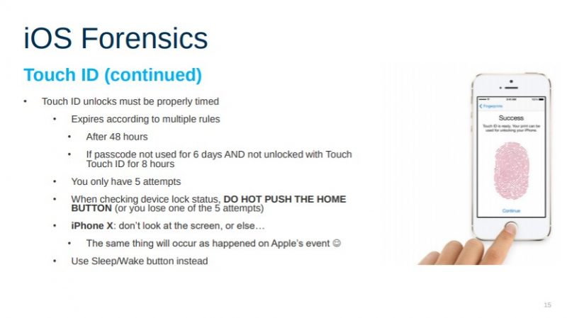 iPhone s Face ID