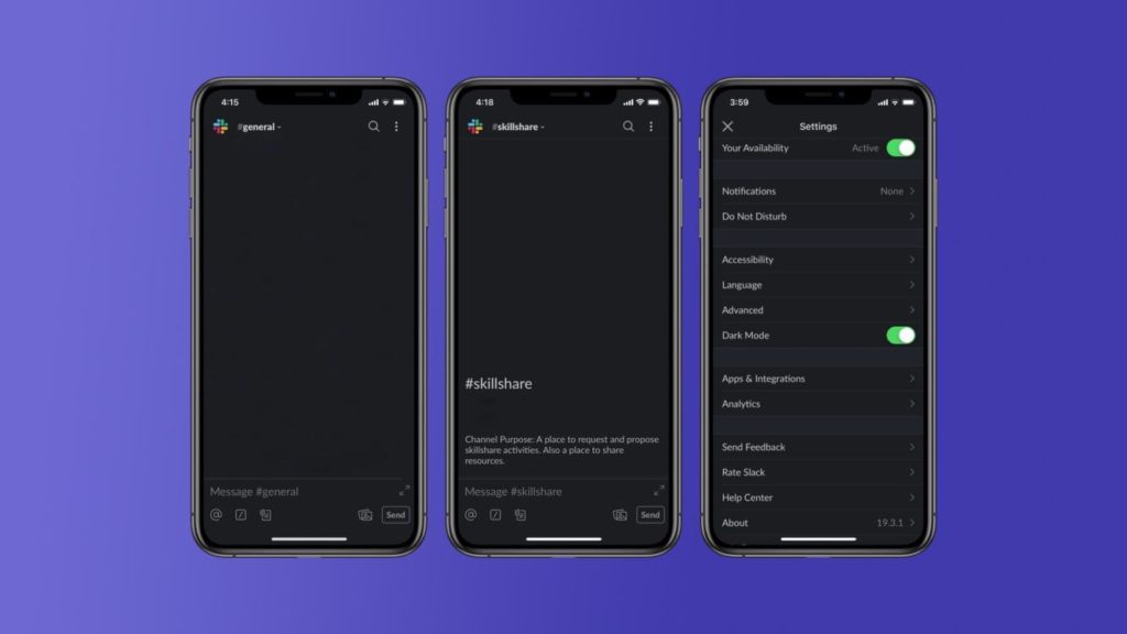 Slack pro iOS