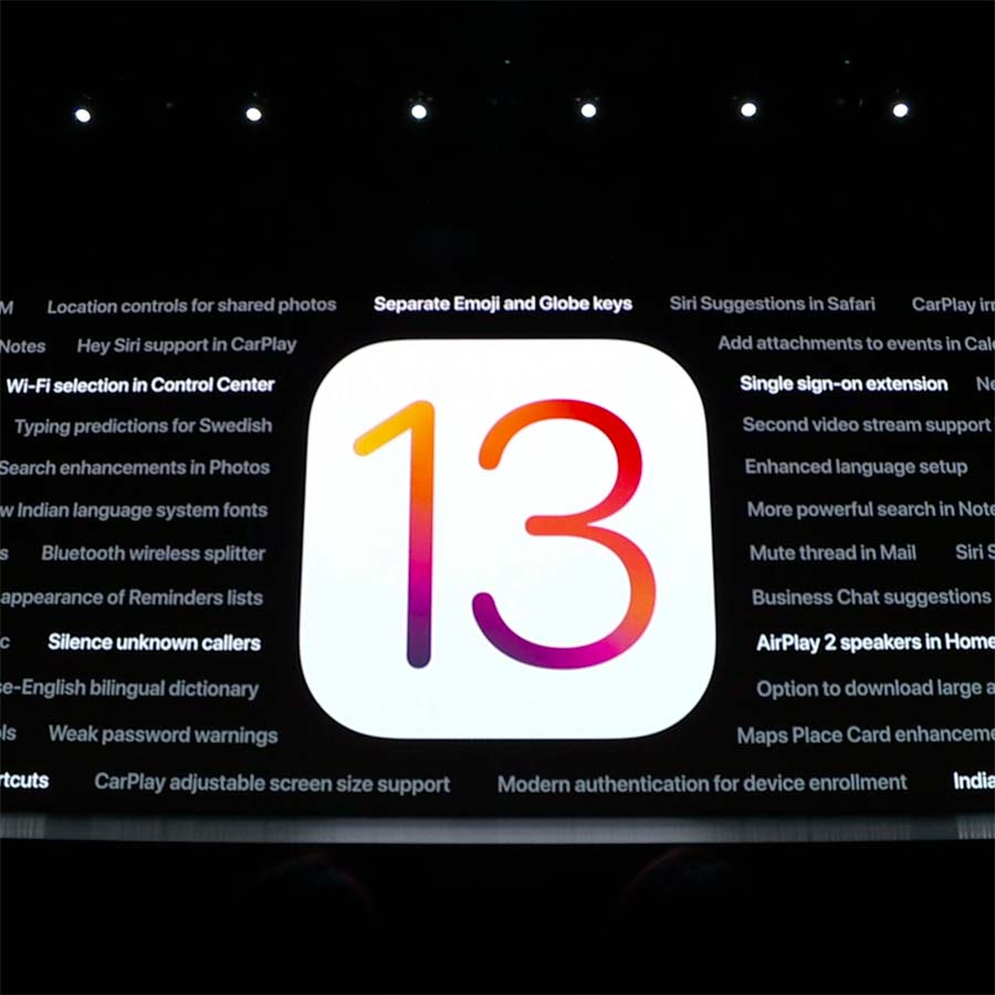 iOS 13 skryté funkce
