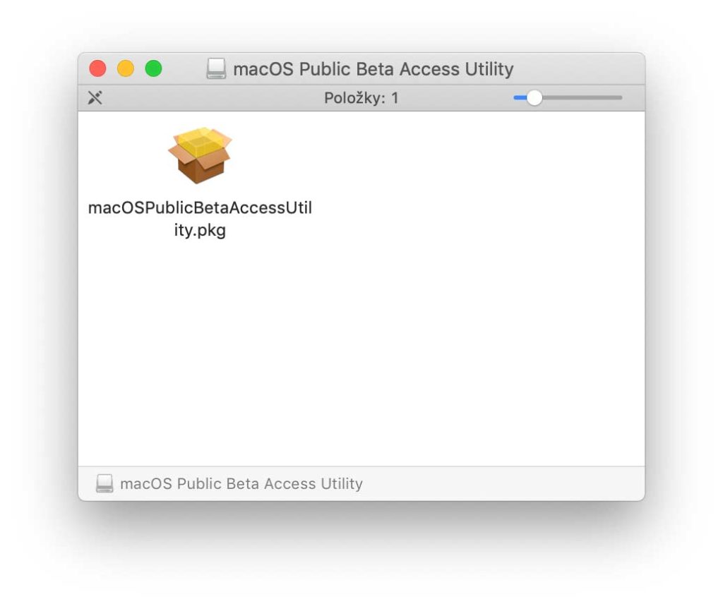 macOS Catalina Beta stažení