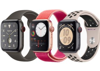 Srovnání Apple Watch 4 a 5