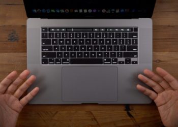 klávesnice MacBooku Pro 16, Nový 16palcový MacBook Pro
