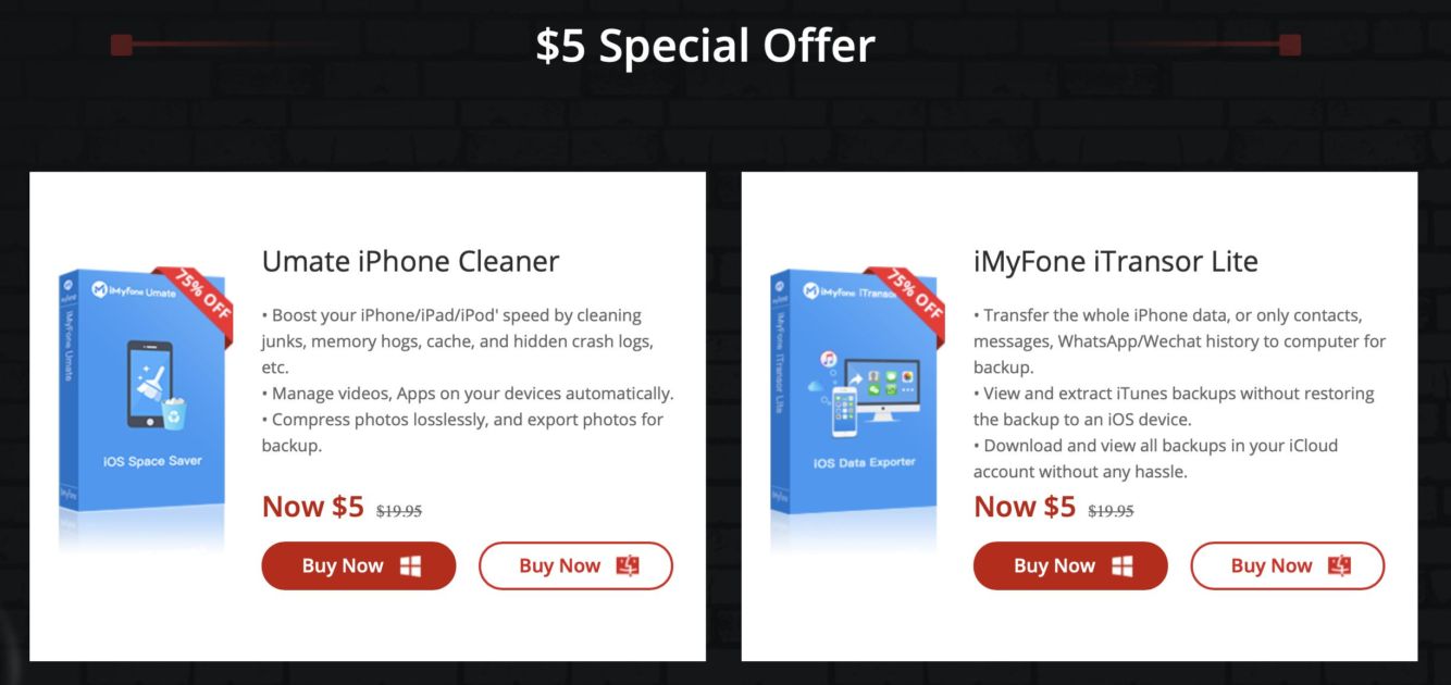 Black Friday iMyFone