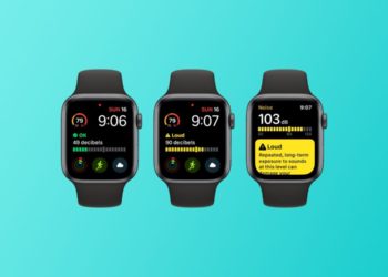 Apple Watch aplikace Hluk