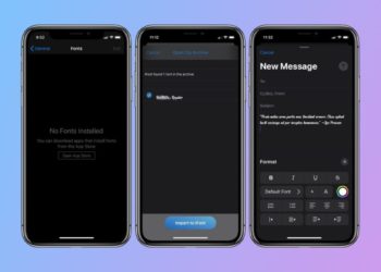 Jak změnit font textu v iOS 13