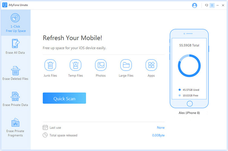 Umate iPhone Cleaner