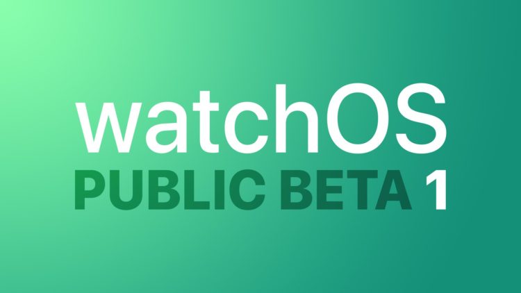 watchOS 7 veřejná betaverze