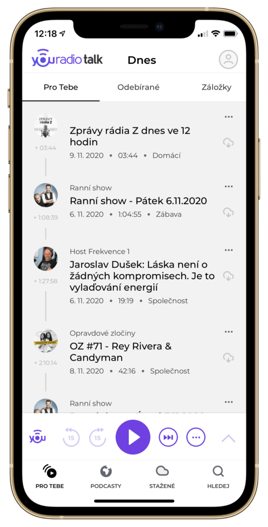 Youradio Talk recenze