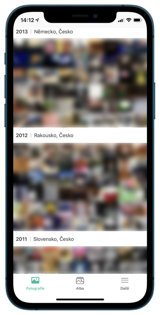 Synology Moments iPhone