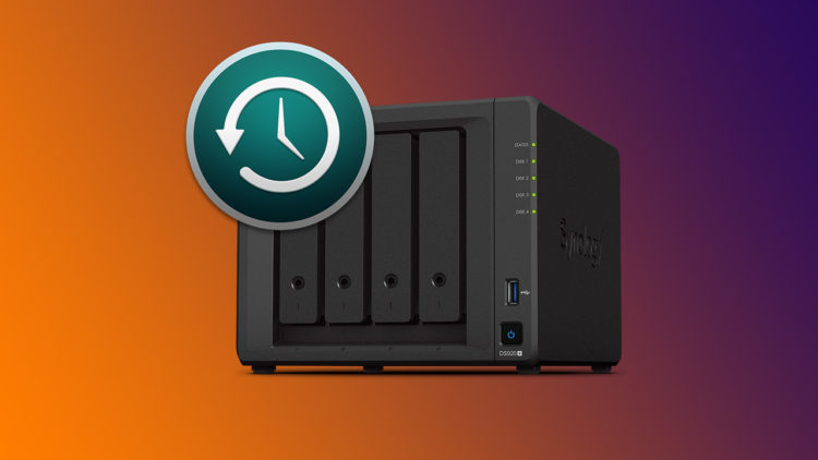 Jak nastavit Time Machine na serveru Synology