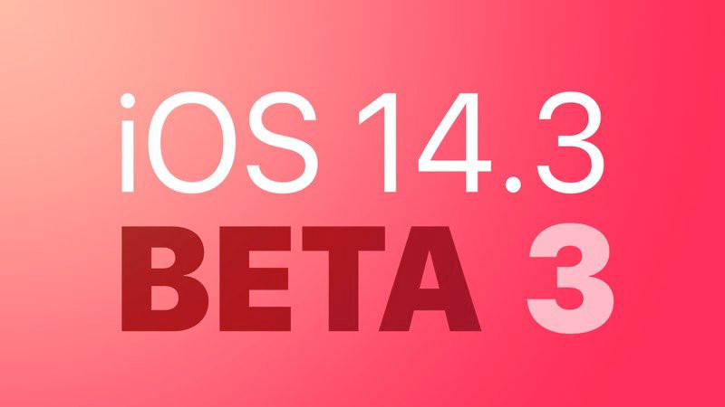 iOS 14.3 beta