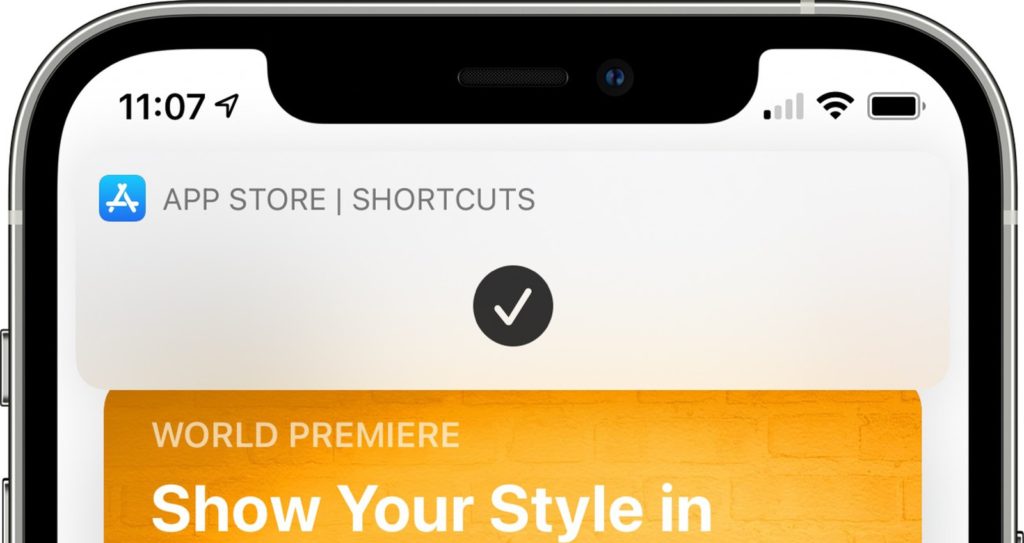 iOS 14 Zkratky