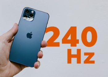 iPhone displej