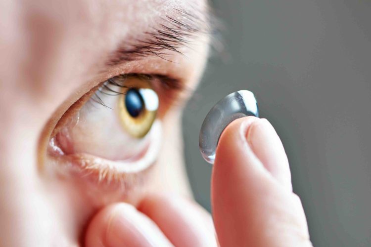 chytré kontaktní čočky