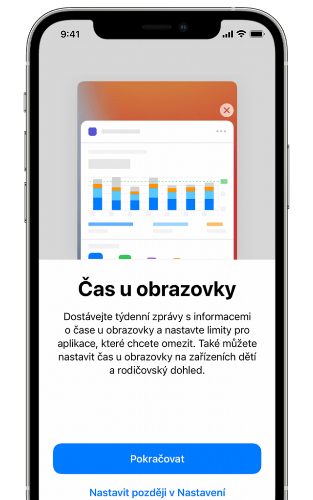 iPhone Čas u obrazovky
