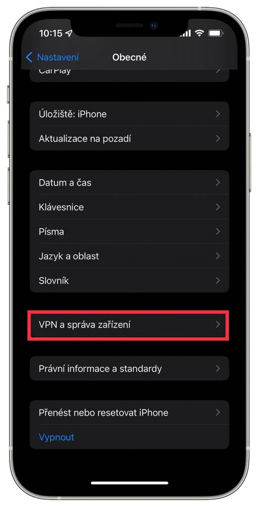 VPN iOS