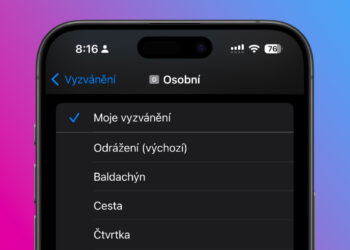 Vlastní vyzvánění iPhone