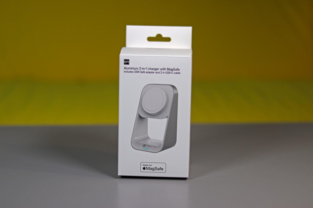 ER POWER hliníkový nabíjecí MFM MagSafe stojan 2v1