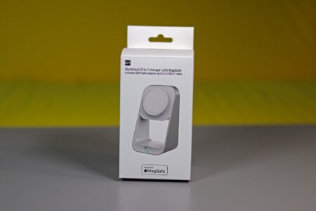 ER POWER hliníkový nabíjecí MFM MagSafe stojan 2v1