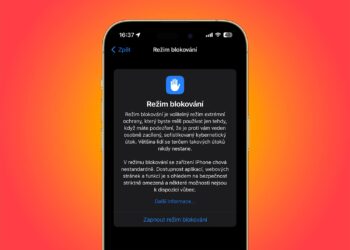 Režim blokování iOS 16