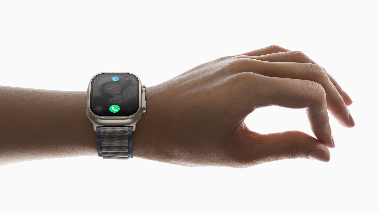 Apple Watch Ultra ovládání gesty