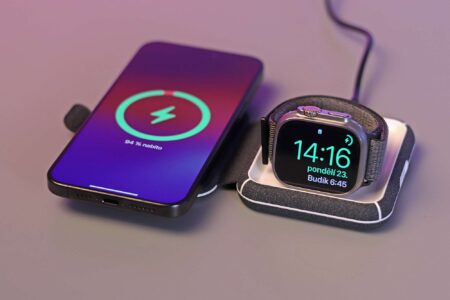 ER POWER 2v1 MFW cestovní skládací SNAP nabíječka