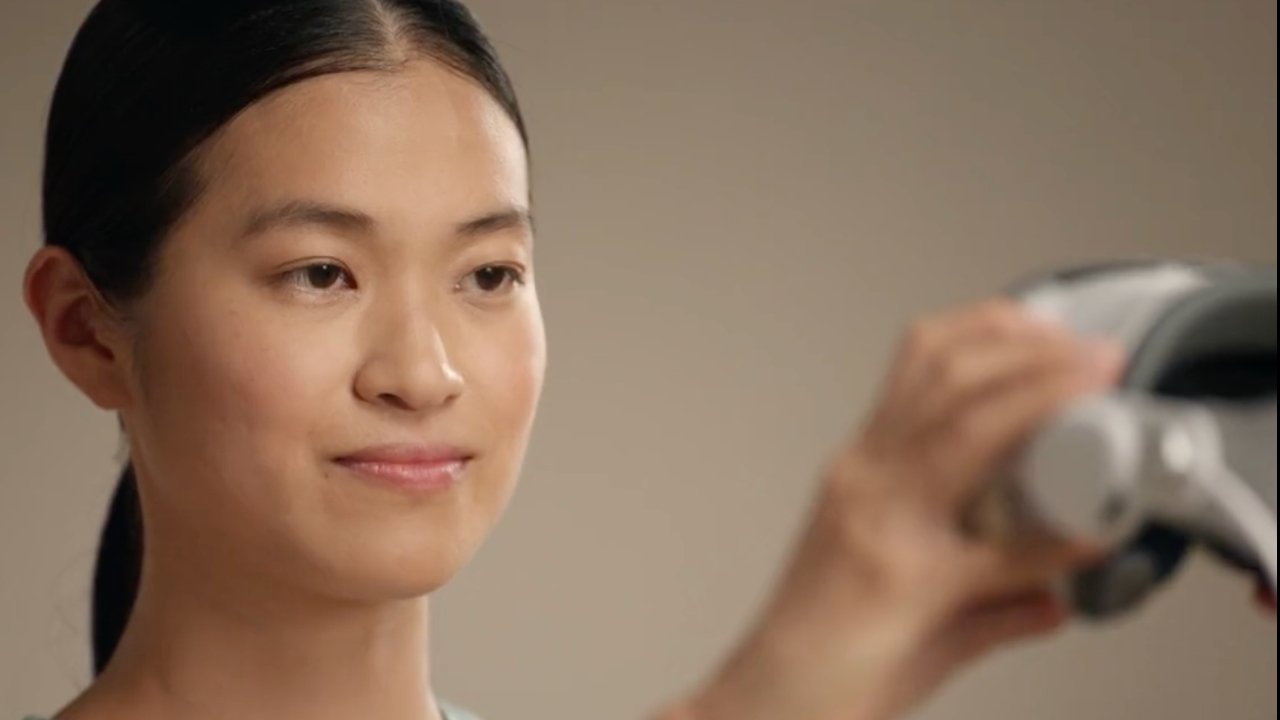 Apple Vision Pro prostorová persona