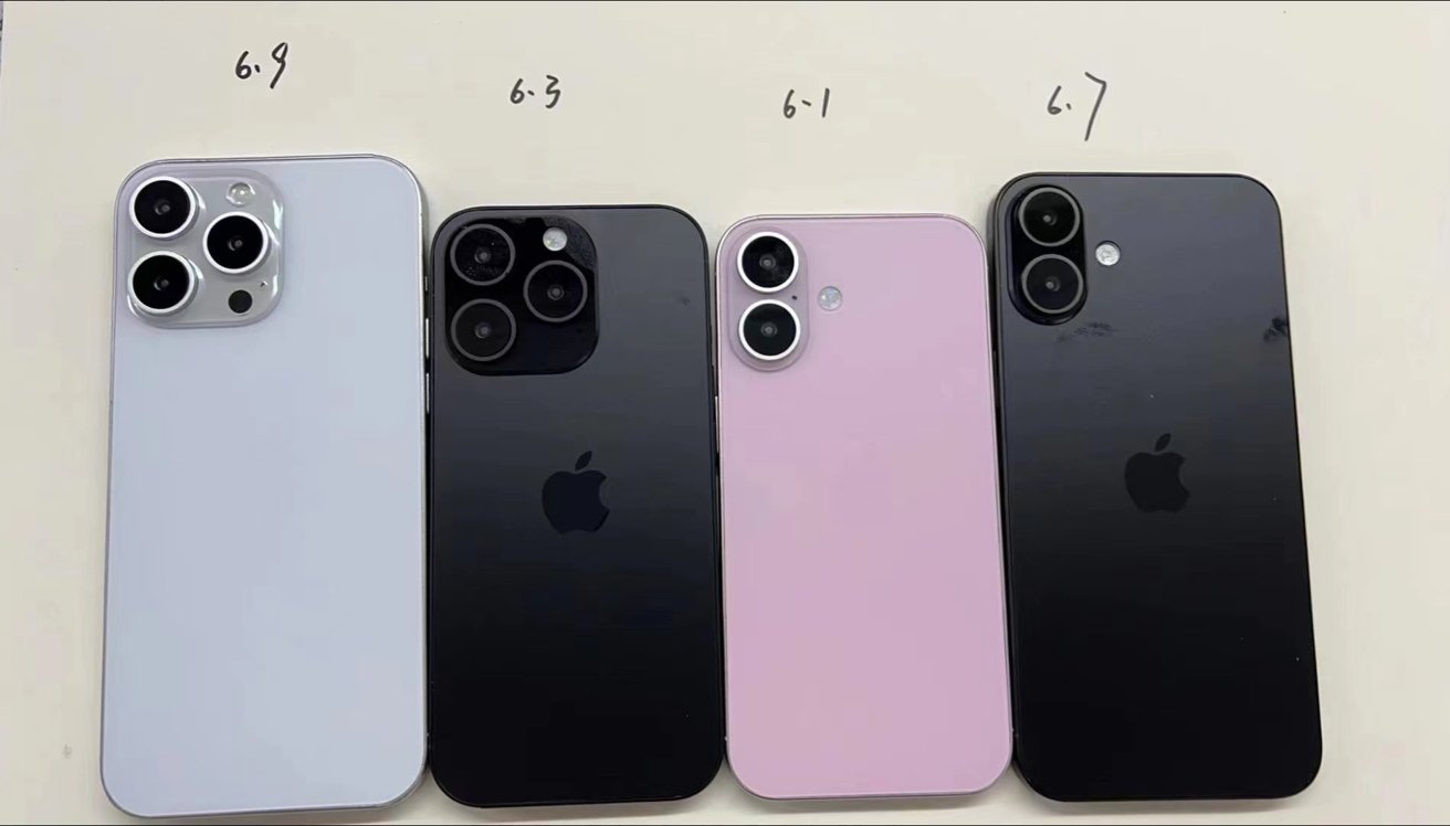 iPhone 16 displej