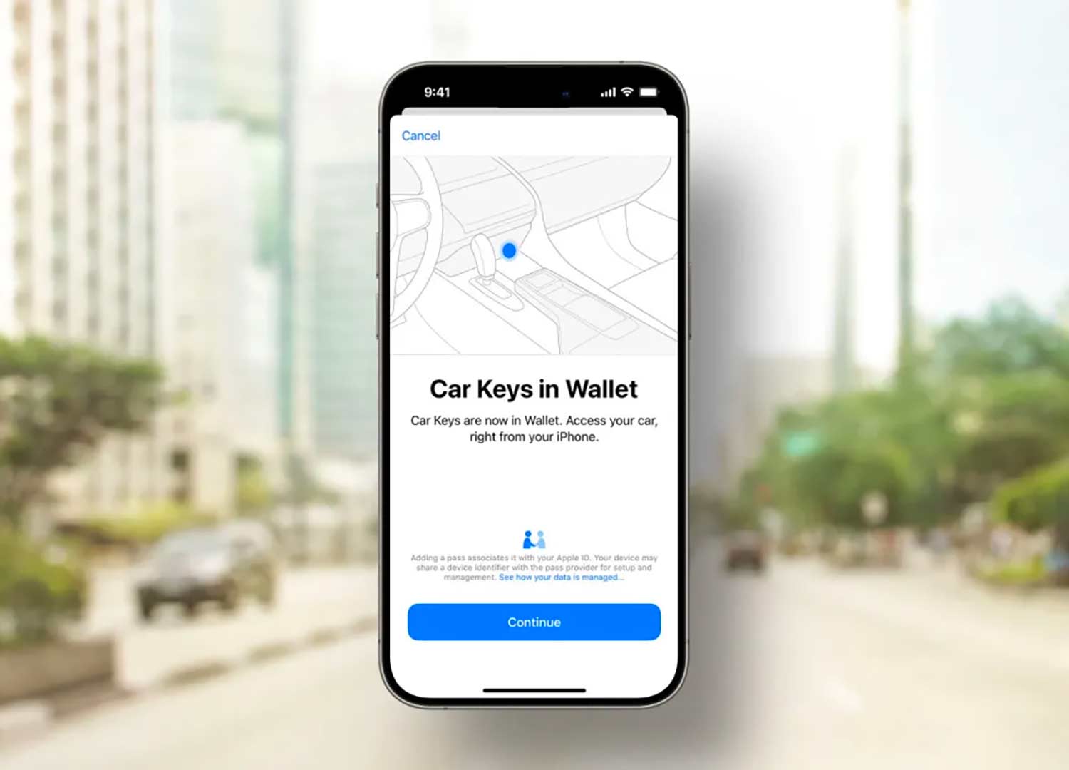 Apple Car Key Autoklíče