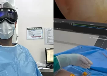 Apple Vision Pro operace