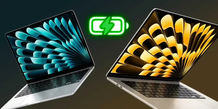 MacBook Air rychlé nabíjení